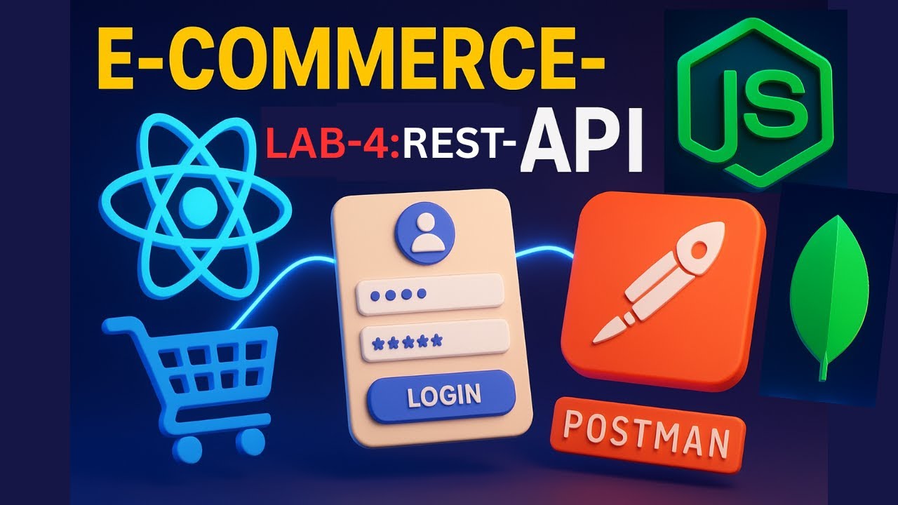 E-Commerce REST API with Login | Node.js + MongoDB | Postman Testing ...