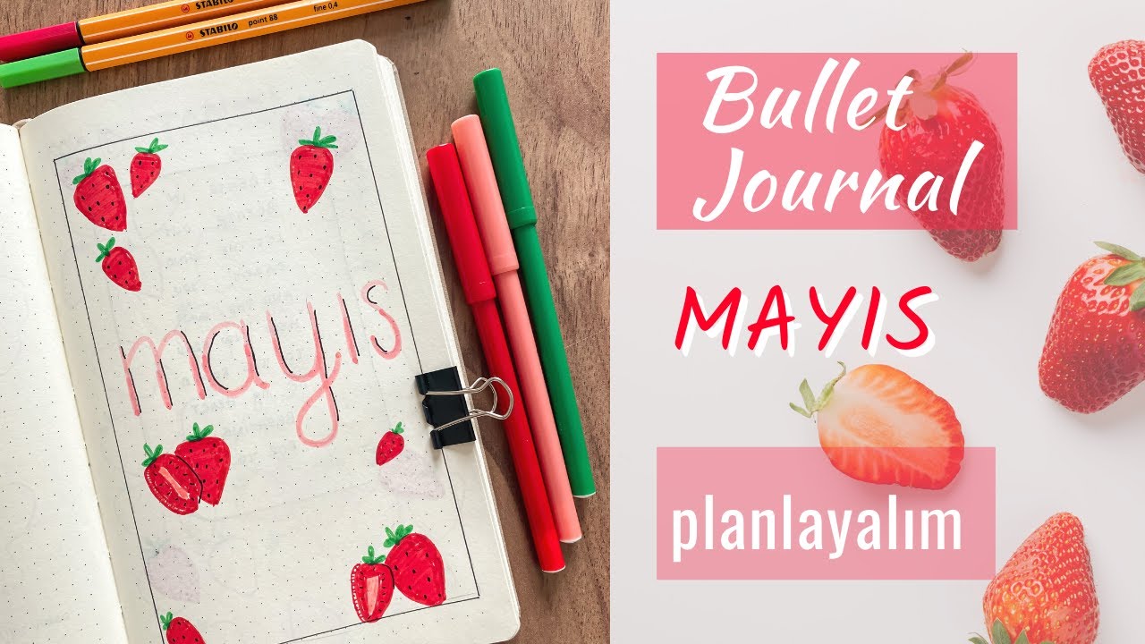 Bullet Journal Mayıs 2021 || Aylık Planlayıcı Türkçe Ajanda