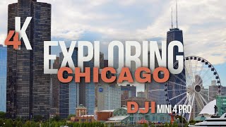 Chicago Skyline Spectacular | 4K Drone Footage | Mini 4 Pro Adventures