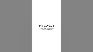 كروما شاشه بيضاء قرأن كريم 🥀 تلاوة من سورة الانشقاق 🥀 القارئ جابر القيطان 🥀