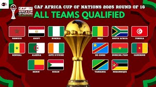🔴 AFCON 2025 Round of 16 | Qualified Teams & Knockout Bracket