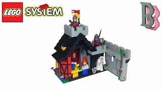 LEGO Castle Lion Knights 6067 Guarded Inn - Review 1986