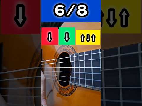 Rhythm 6/8 🎸 #rhythm #guitarlesson #guitarra