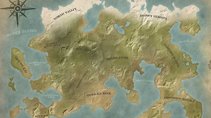 Unleash Your Creativity: Design a Stunning Fantasy Map in Adobe Photoshop