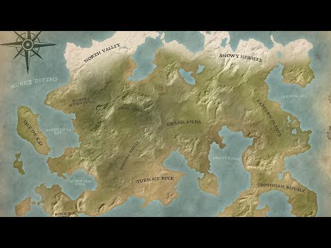 Create A Fantasy Map Of Your Own Fictional World In Adobe