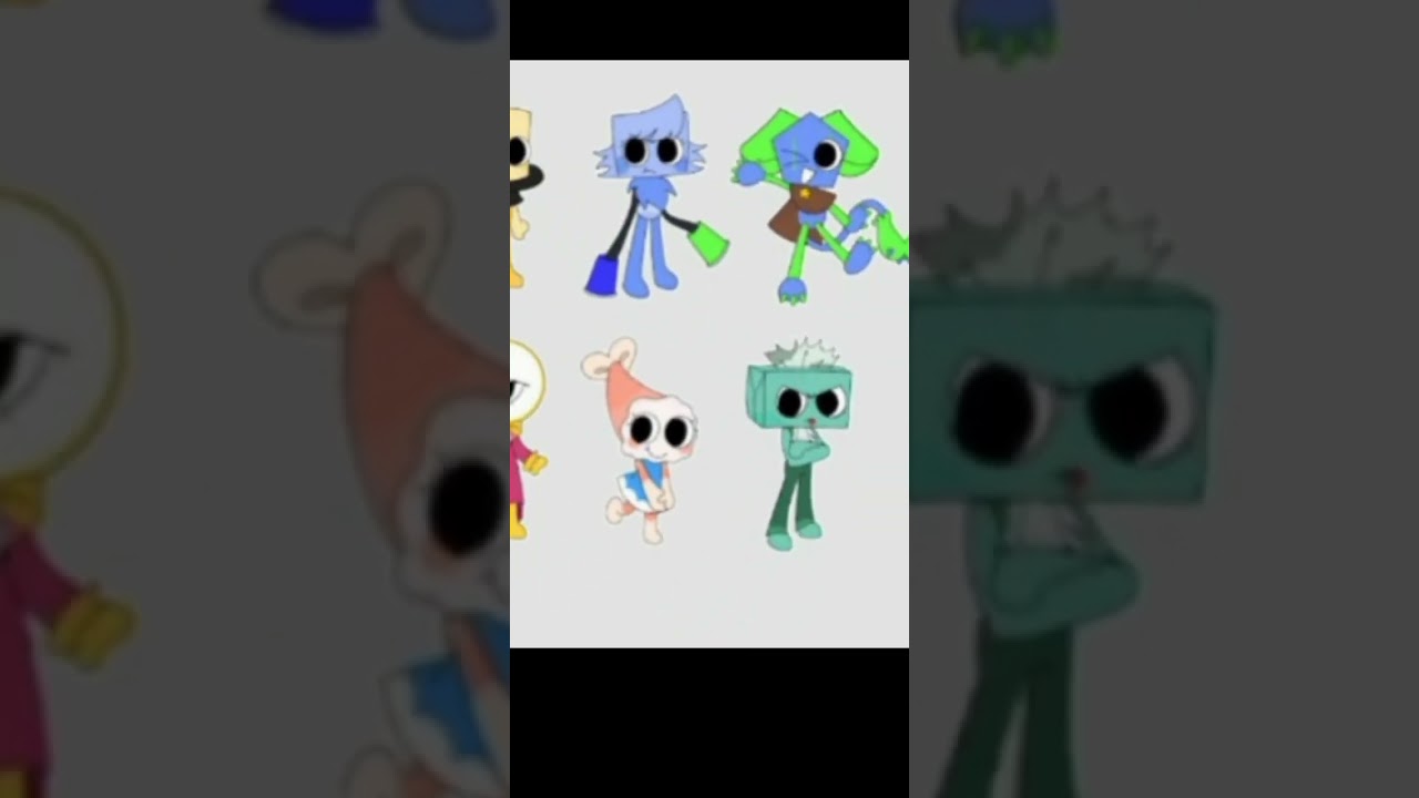 Dandy's World All Opposite Character's Name !