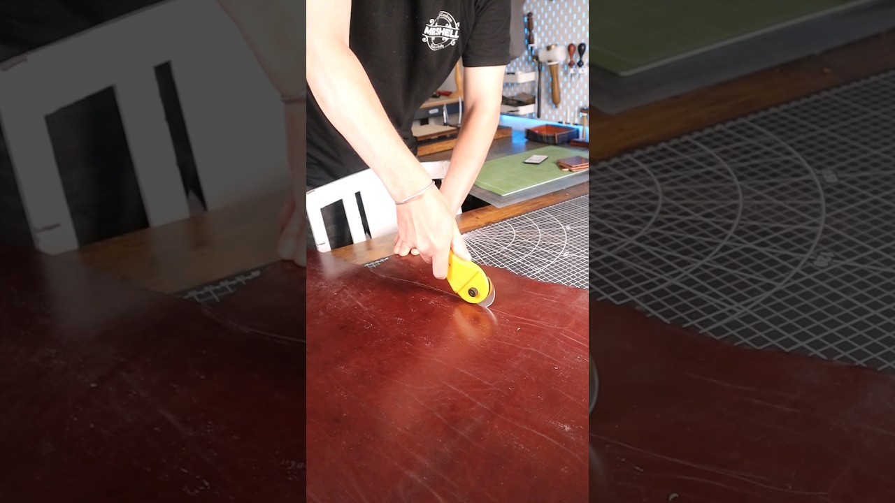 Making a Simple Leather Coaster!