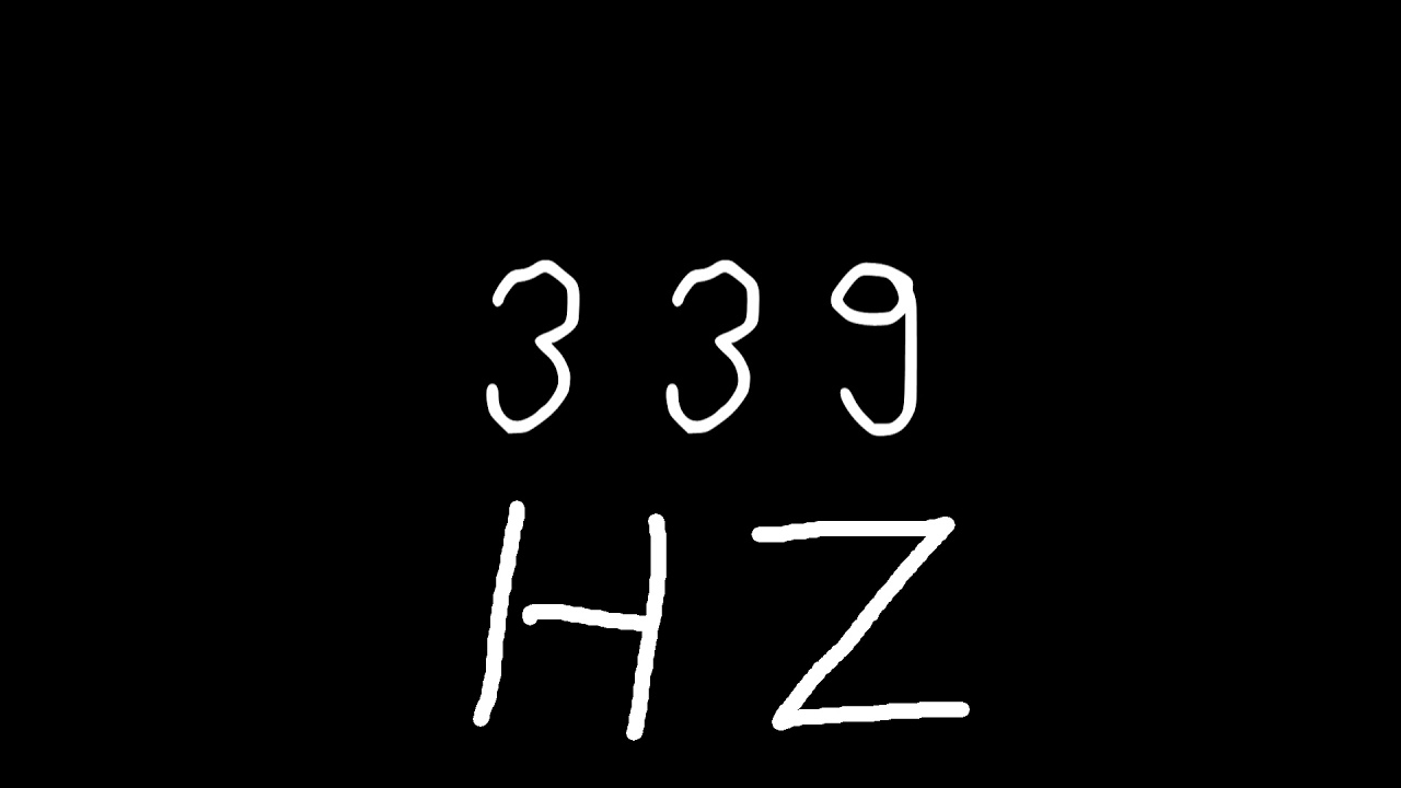 339 hz - YouTube