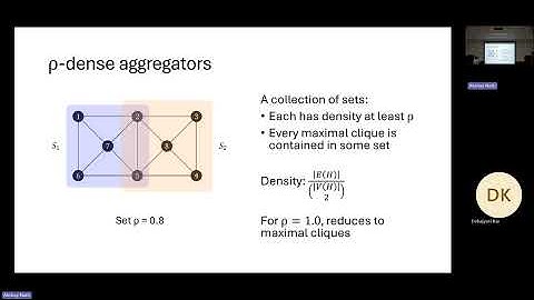 Aggregating Maximal Cliques in Real-world Graphs, by Sabyasachi Basu