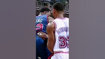 Battle under the RIM: Ewing vs Mourning