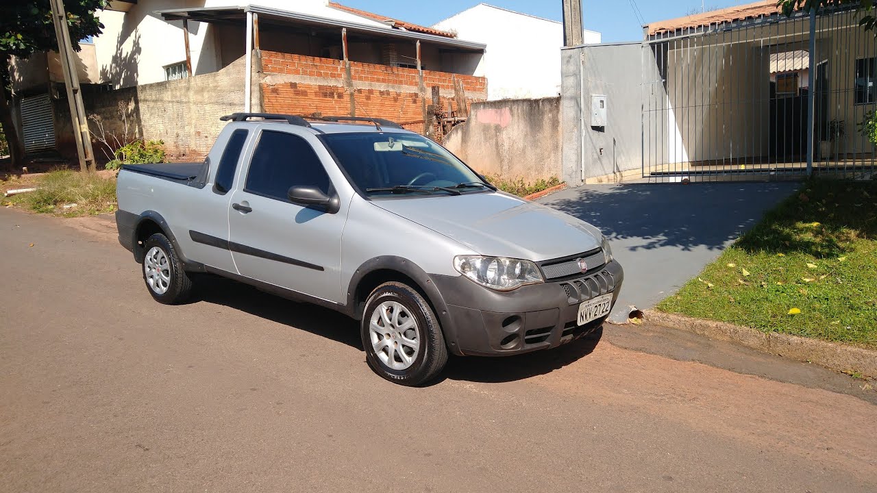 FIAT STRADA CABINE ESTENDIDA 1.4 - YouTube