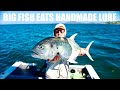 BIG FISH EATS My HANDMADE POPPER!! (Costa Rica)