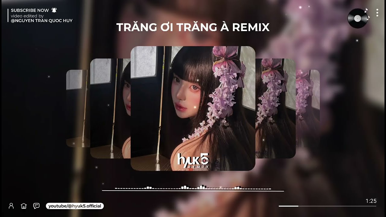 Trăng Ơi Trăng À Remix - DJ阿特 Remix | 月光呀月光DJ 2025 (庄东茹)