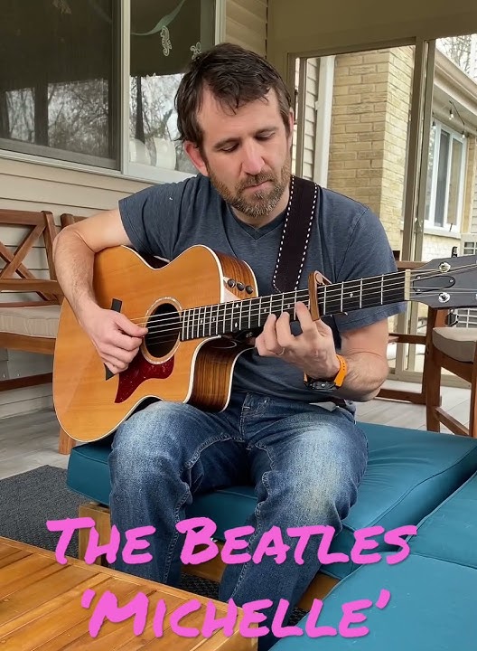 The Beatles - ‘Michelle’ #guitar #acousticcover #guitarist #acousticguitar #thebeatles