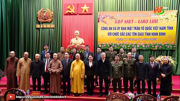 Gặp mặt, giao lưu các chức sắc tôn giáo trên địa bàn tỉnh
