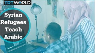 Syrian refugees teach Arabic in online language lessons Syrian refugees teach Arabic in online language lessons
