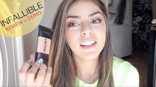 Loreal Infallible Pro-Matte Foundation Review, Demo & Tips Jessfashion101