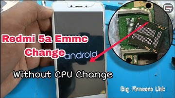 Redmi 5a Emmc Change Without Change Cpu With Ufi Step by Step |Redmi 5a eng Firmware