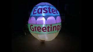 Celebrity Review: Gemmy Airblown Inflatable Easter Egg - 2.5 foot Easter Inflatable Profile