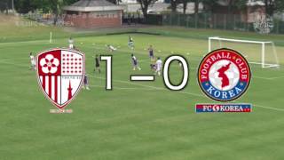 2017/06/18 Tokyo 23 FC vs. FC KOREA Highlights