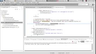 004.2 Rodando o chat básico -  Fazendo um chat com sockets java