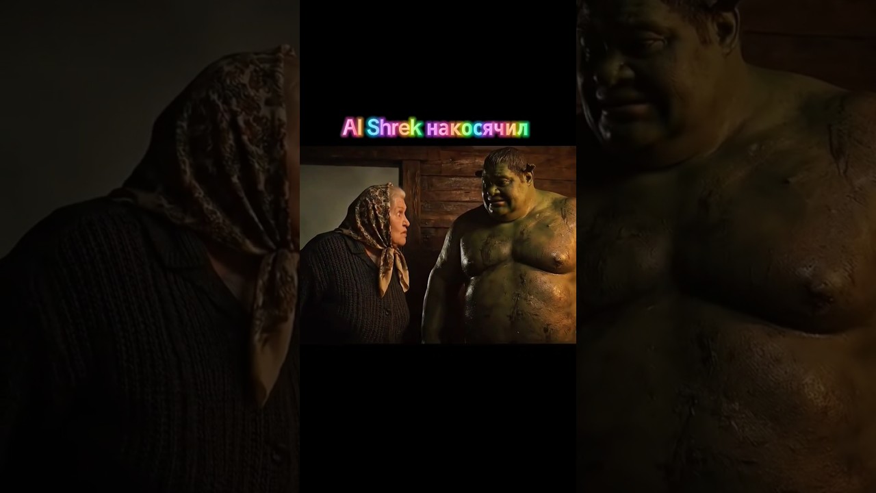 AI Shrek накосячил 🧟‍♂️ 