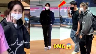 OMG😱 Evidence found Lee Junho Spotted with Yoona at Nice Cote d'Azur Airport heading to Cannes film