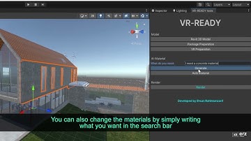 AI-POWERED Unity Plugin, Creating a full VR project from BIM models in Revit with just a few clicks