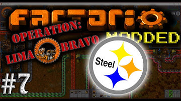 Factorio 0.18 Lazy Bastard Achievement Hunting - Modded: Ep.7 - Steelers Country!!