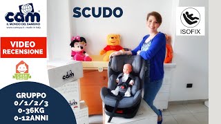 CAM SCUDO SEGGIOLINO AUTO ISOFIX GRUPPO 0/1/2/3: Video Recensione Italiano  - YouTube