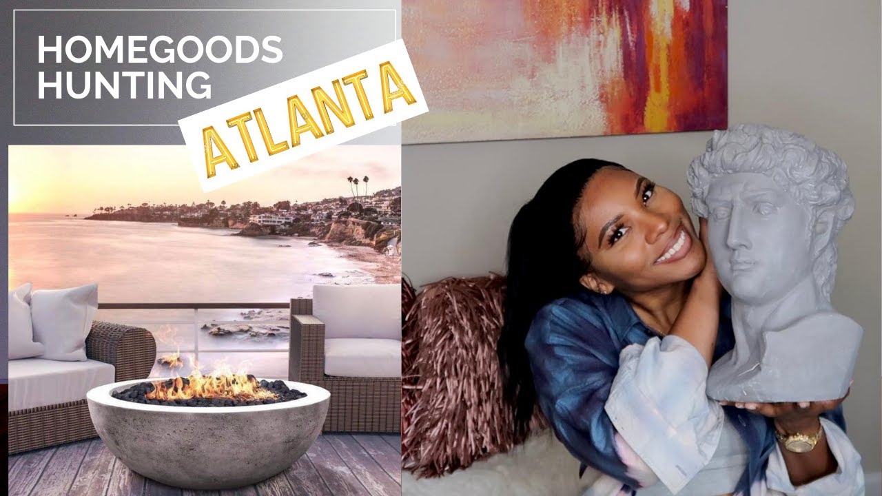HOMEGOODS HUNTING ATLANTA EDITION EPISODE 1 RH AND CB2 DUPES SHOP