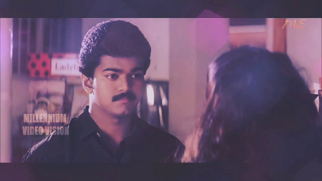 Kadhalukku Mariyadhai  Love BGM  Vijay  Whatsapp Status Tamil