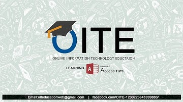 Use DCOUNT in Microsoft Access to Count Records, Part 2 of 2