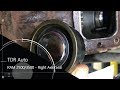 Ram 2500 3500 axle seal replacement