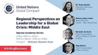 Perspectives from the Middle East on Leadership in a Global
