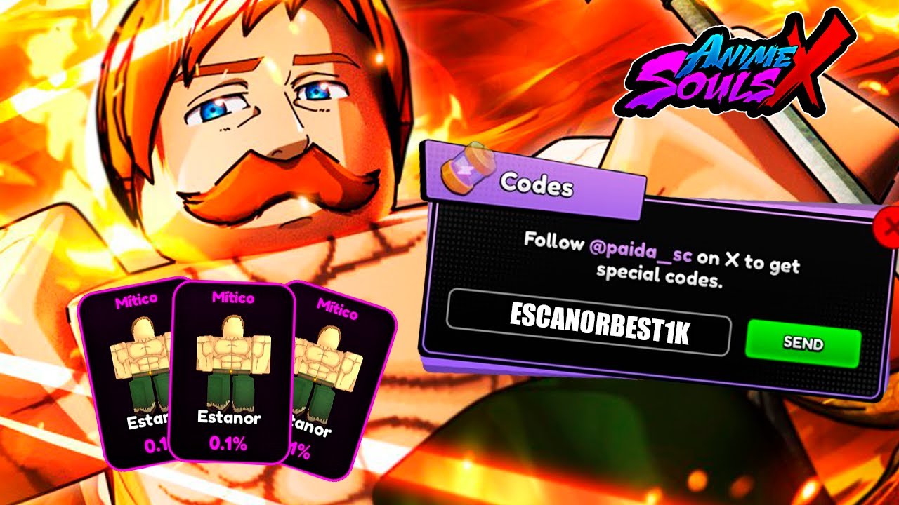 CORRE! MELHOR SKILL MITICA + NOVOS CODIGOS SECRETOS ANIME SOULS ...