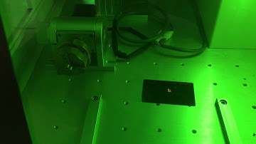 Mini enclosed fiber laser marking machine with rotary for jewelry