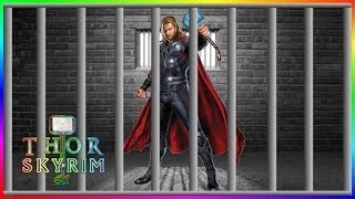 Thor Escapes Prison | Thor in Skyrim #1
