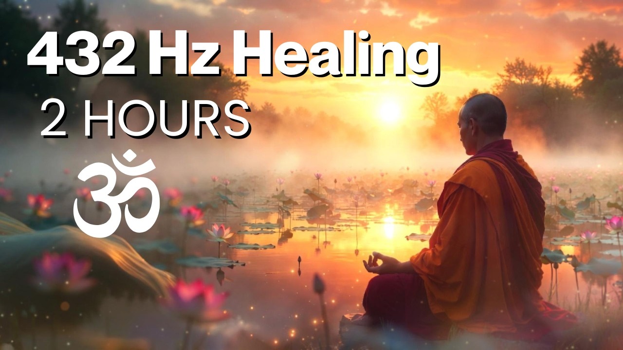 Monk Flute 432Hz for Deep Healing & Inner Peace | 2 Hours Meditation Music