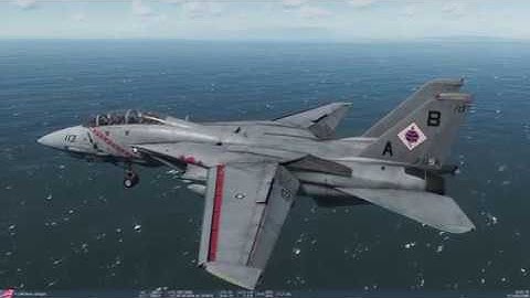 DCS | F-14B | Carrier Case-1 Trap