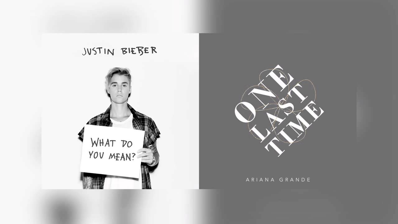 Justin Bieber y Ariana Grande What Do You Mean One Last Time YouTube