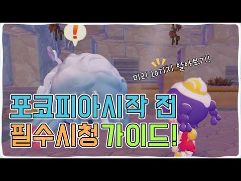 닌텐도 스위치2 포코피아(Pokopia)시작 전 꼭 봐야 할 초보자 필수 가이드10가지!