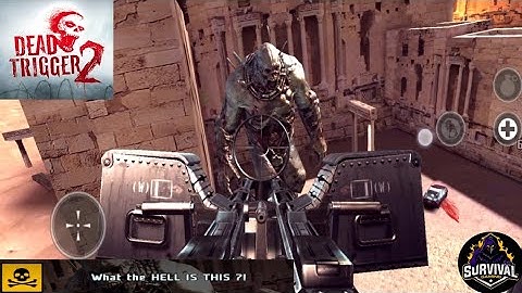 KILLING ZOMBIES FROM AIR and with NEW WEAPONS in Dead Trigger 2 .