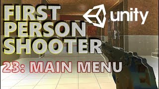 How To Make An FPS - Unity Tutorials - Part 023 - Environment, Menu & Credits