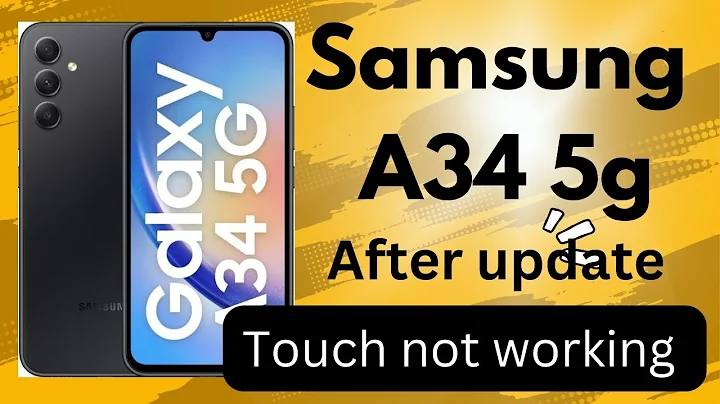 Samsung Galaxy A34 5G SM-A346E BIT-9 Binary-U9 After Update Touch Not Working Fixed