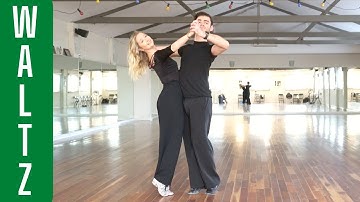 Fallaway Slip Pivot, Contra Check, Rhonde Twist Turn to Promenade | Waltz