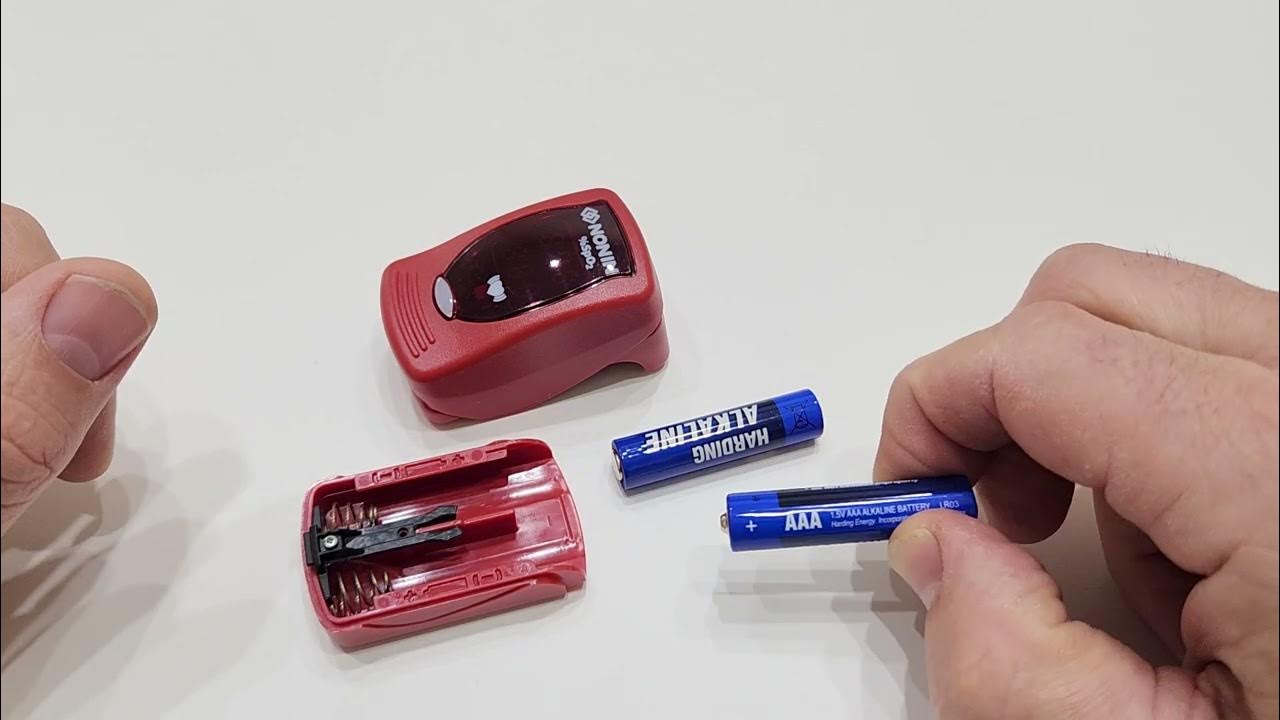 Nonin Onyx Vantage Battery Change YouTube