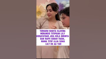 AA memang panutan adik adik nya 🥺 #ransentertainment #raffiahmad #nagitaslavina #lily