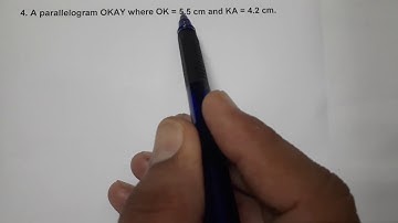 Practical Geometry/ Class 8/Mathematics/Constructions of Quadrilaterals Ex.4.5/Q 3 AND 4 Solutions