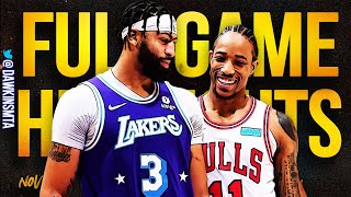 Chicago Bulls vs Los Angeles Lakers Full Game Highlights [🐂 Feed] | Nov 15, 2021 | FreeDawkins